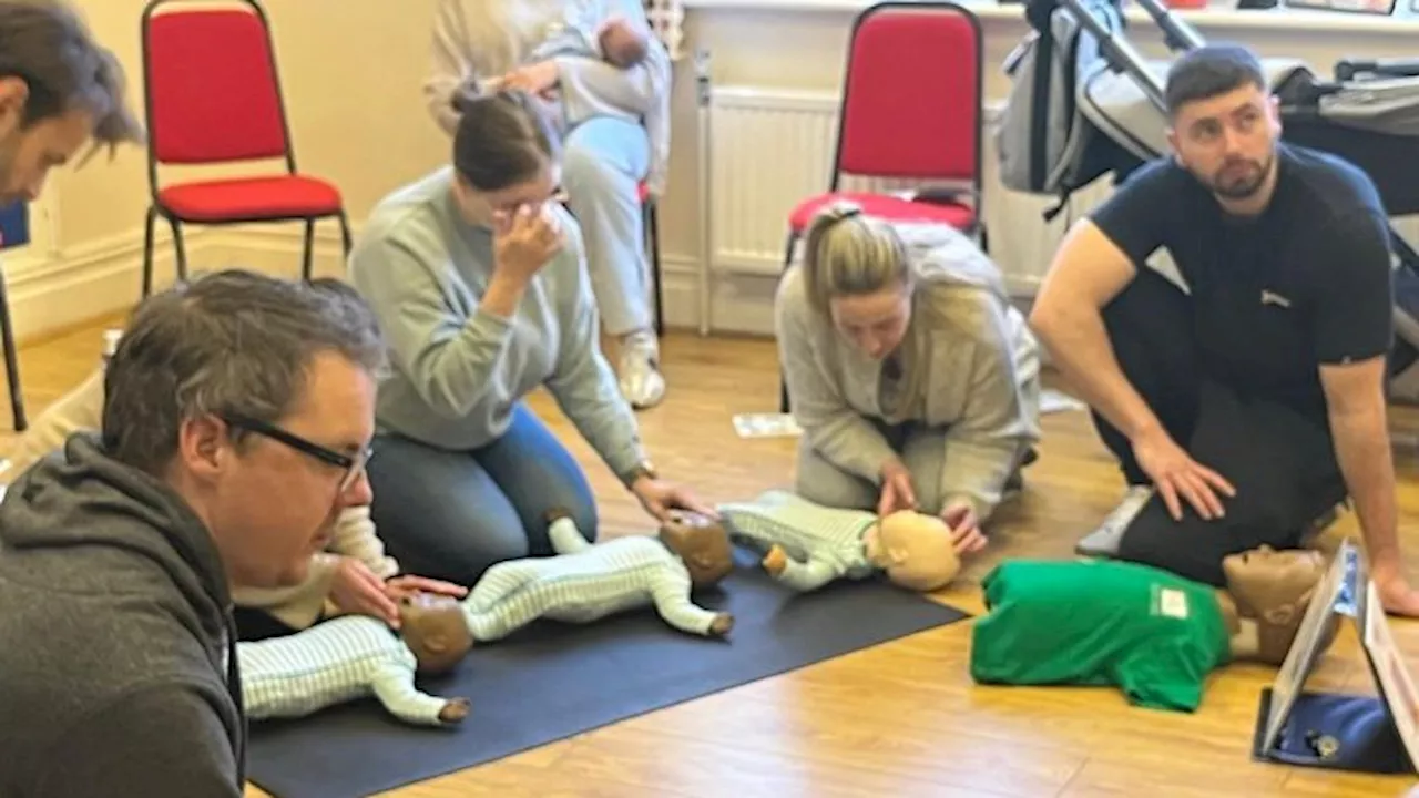 Lifesaving baby first aid course for babies and children to be held in Penwortham