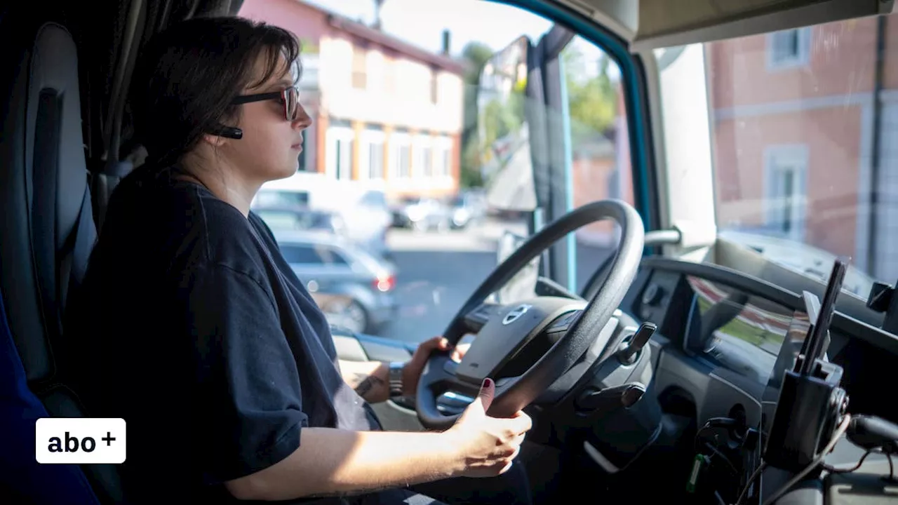 Immer weniger wollen Lastwagenfahrer werden – unterwegs mit einer, die den Job trotzdem macht