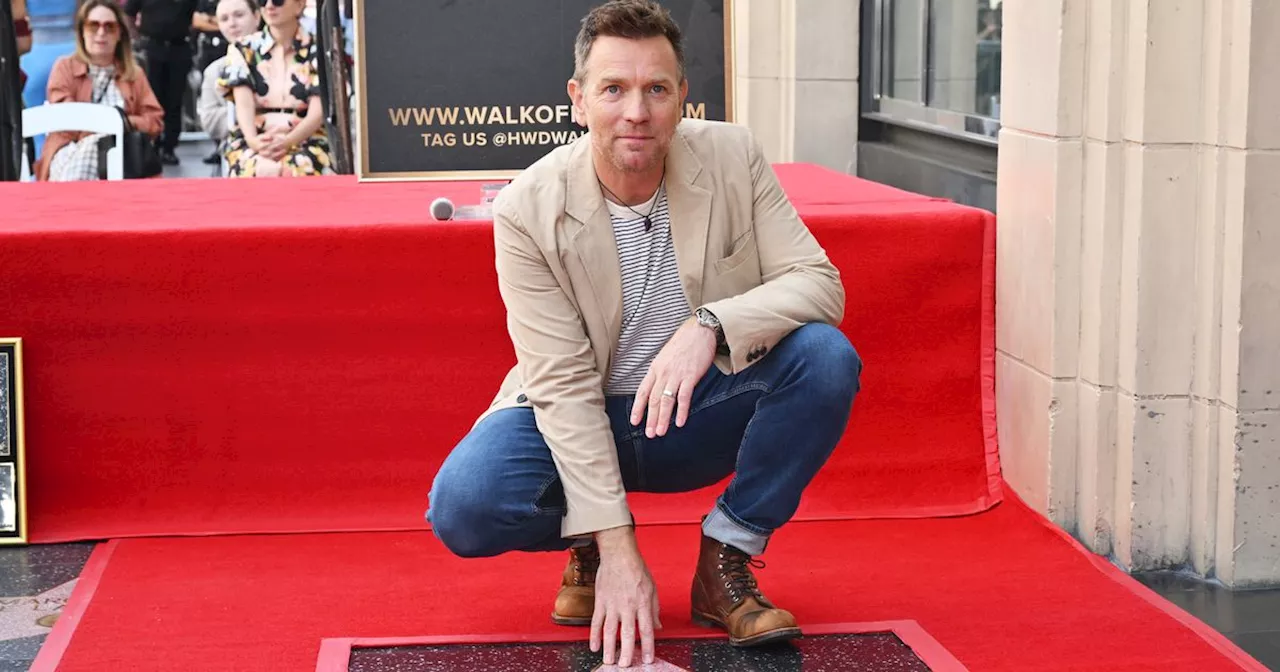 Ewan McGregor honoured with star on Hollywood Walk of Fame