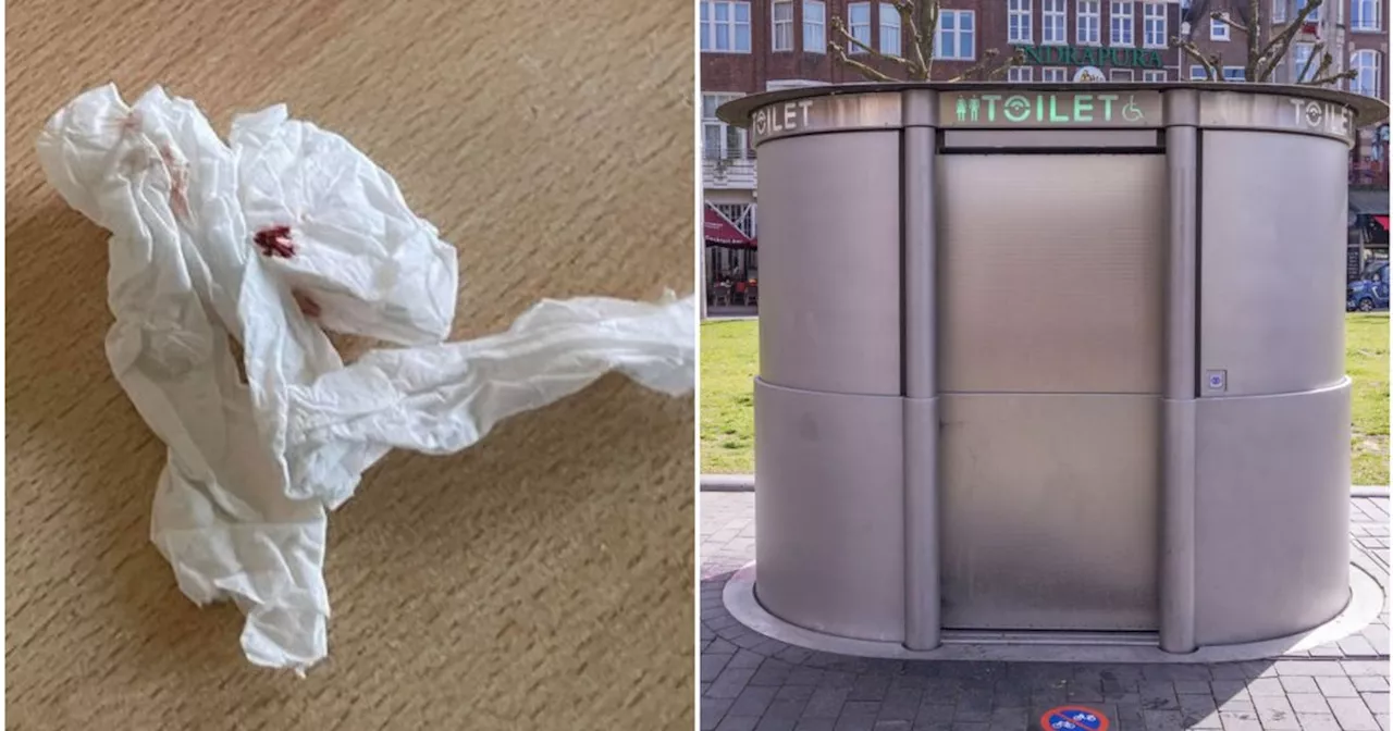 Never, ever use public toilet paper if you see these marks on it, doctor warns