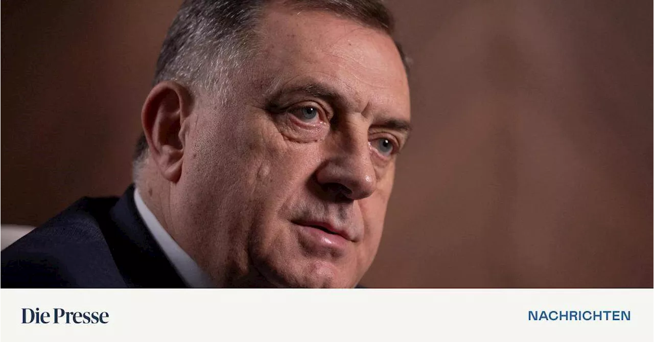 Serbenführer Milorad Dodik entgleiten die Zügel