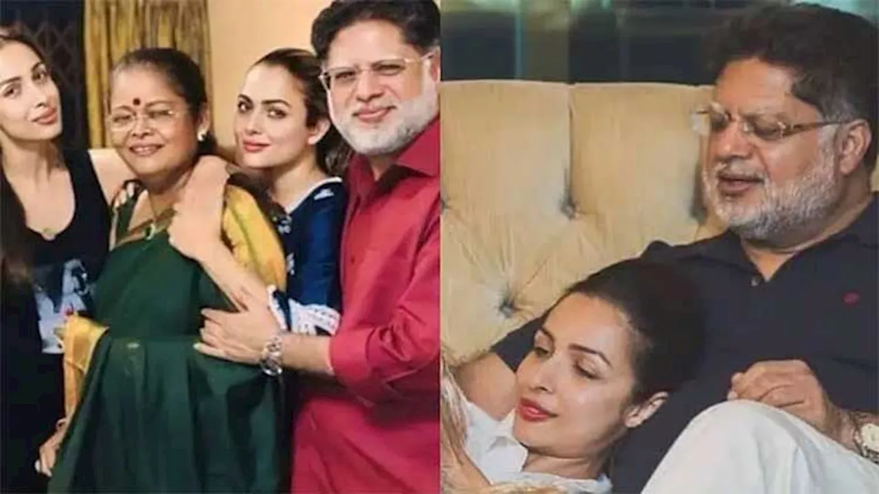 Is Anil Mehta Malaika Arora's biological or stepfather? Fans confused