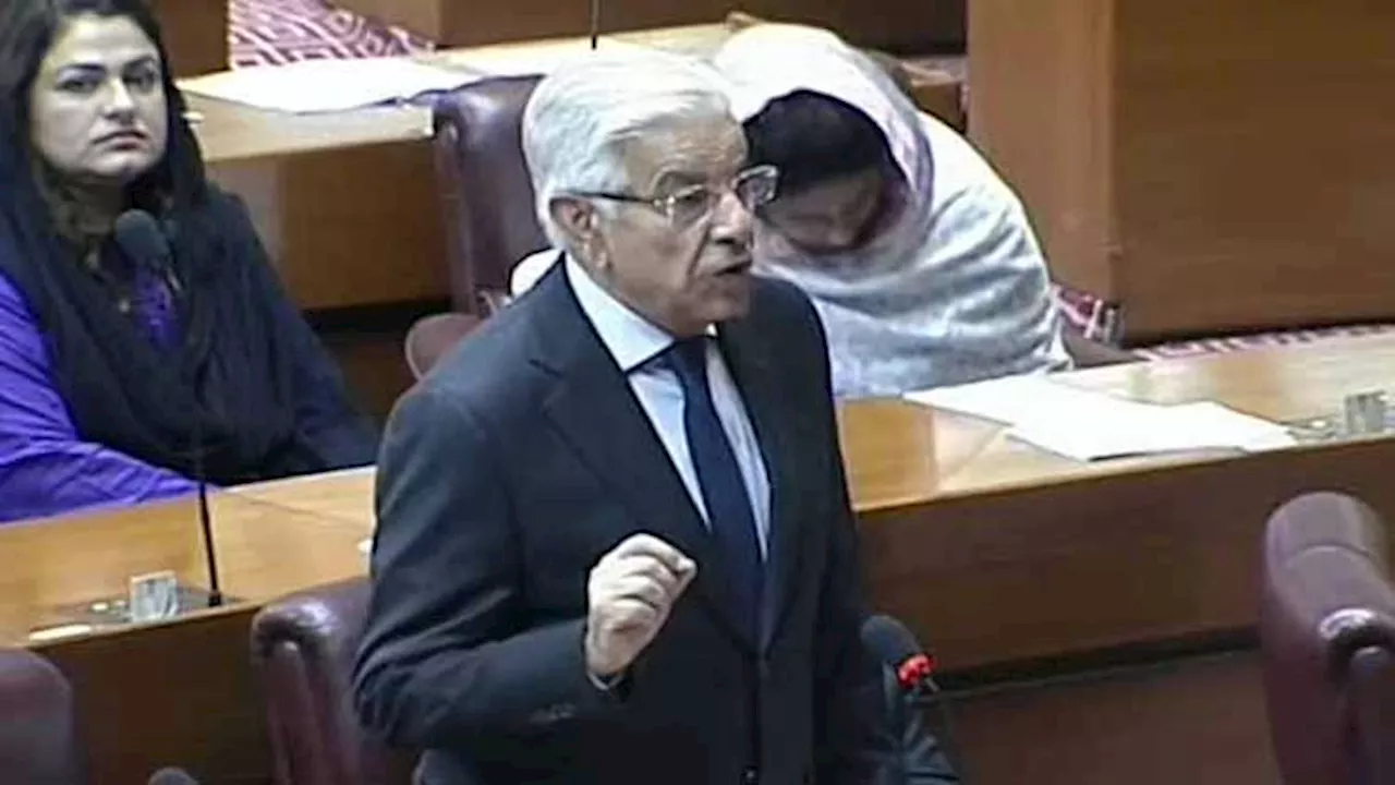 KP CM's statement about talk with Afghanistan an attack on federation: Khawaja Asif