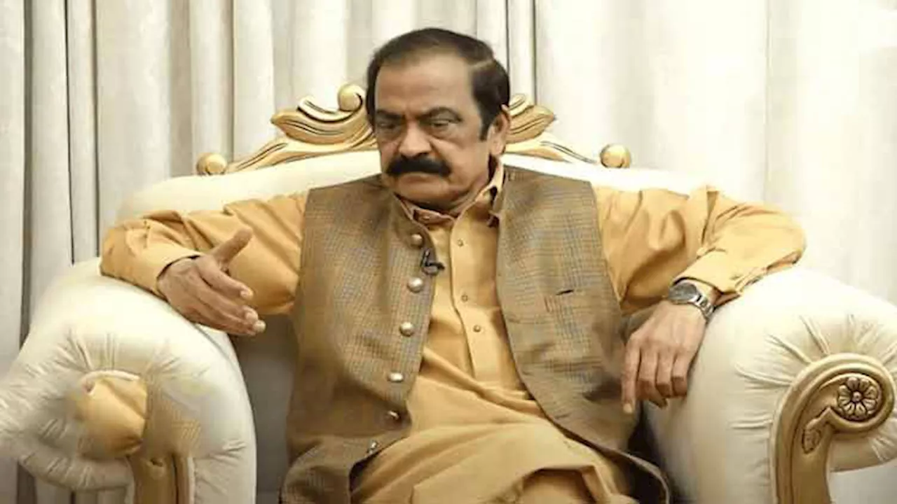 Sanaullah warns PTI to desist from breaking laws of country