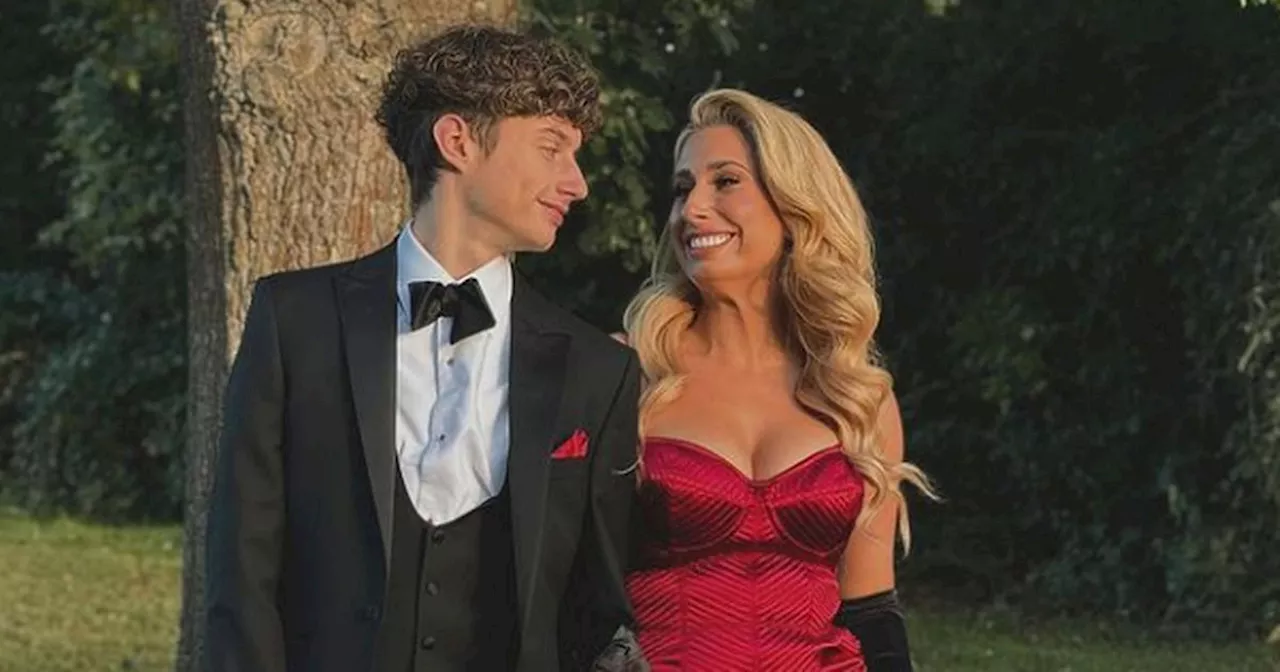 Stacey Solomon's moving reason for taking 'rock' teen son Zachary to NTAs after 'crazy journey'