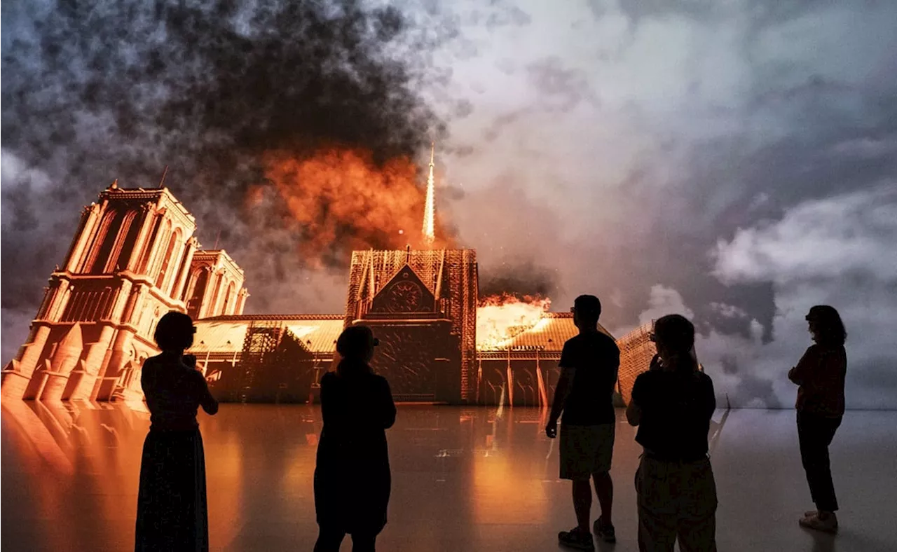 Notre Dame avanza en su reconstrucción con la instalación de sus campanas