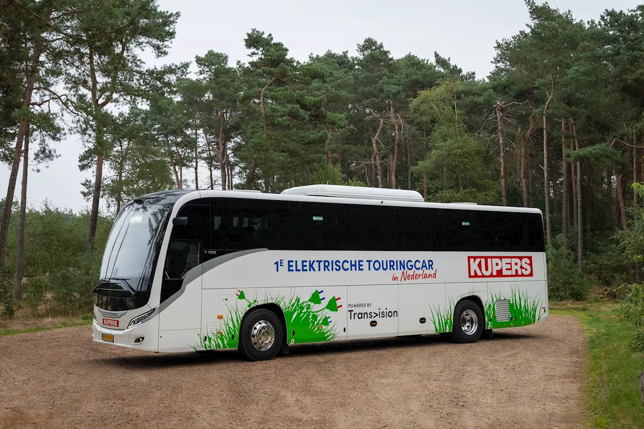 E-Reisebusse im Schienenersatzverkehr in den Niederlanden