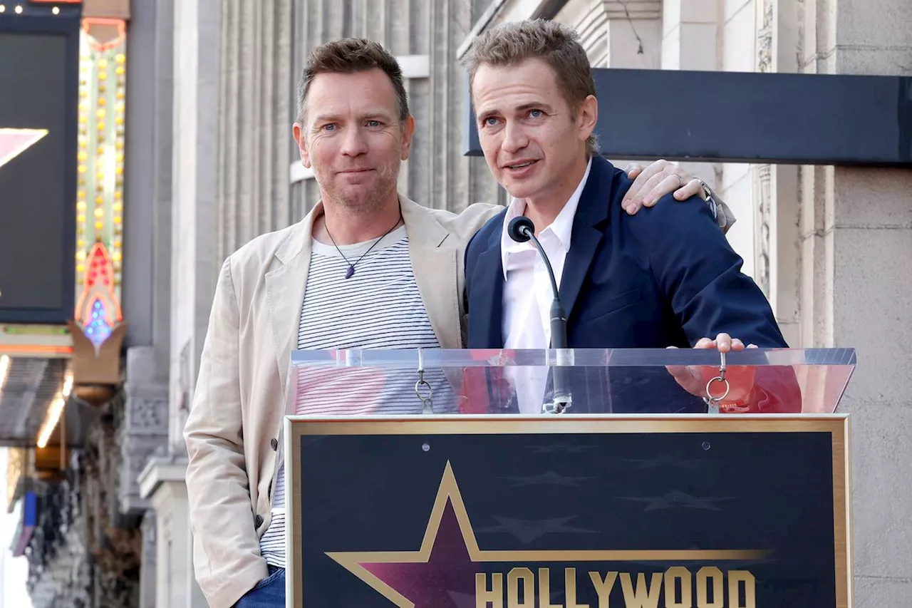 Hayden Christensen Praises Ewan McGregor as 'Best Jedi Master' at Hollywood Walk of Fame Induction