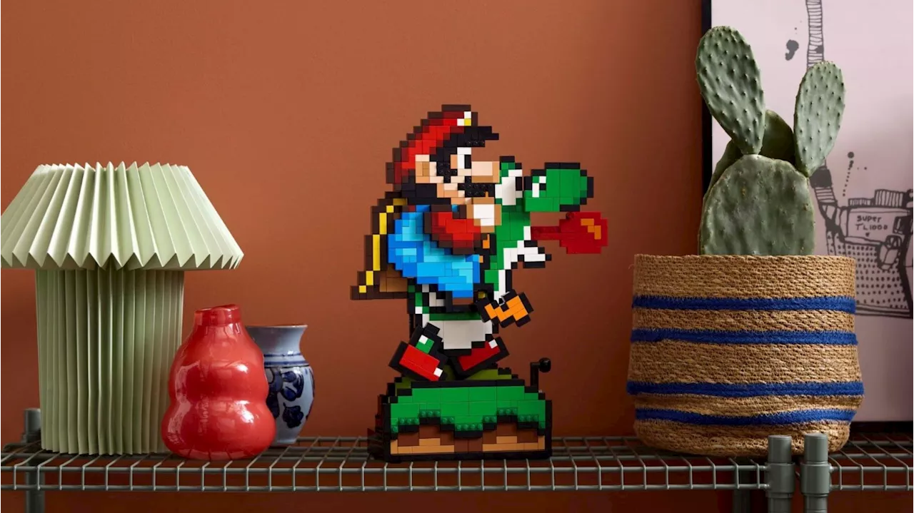 Für Nintendo-Fans der alten Schule: LEGO verewigt „Mario & Yoshi“ als Set im Retro-Stil