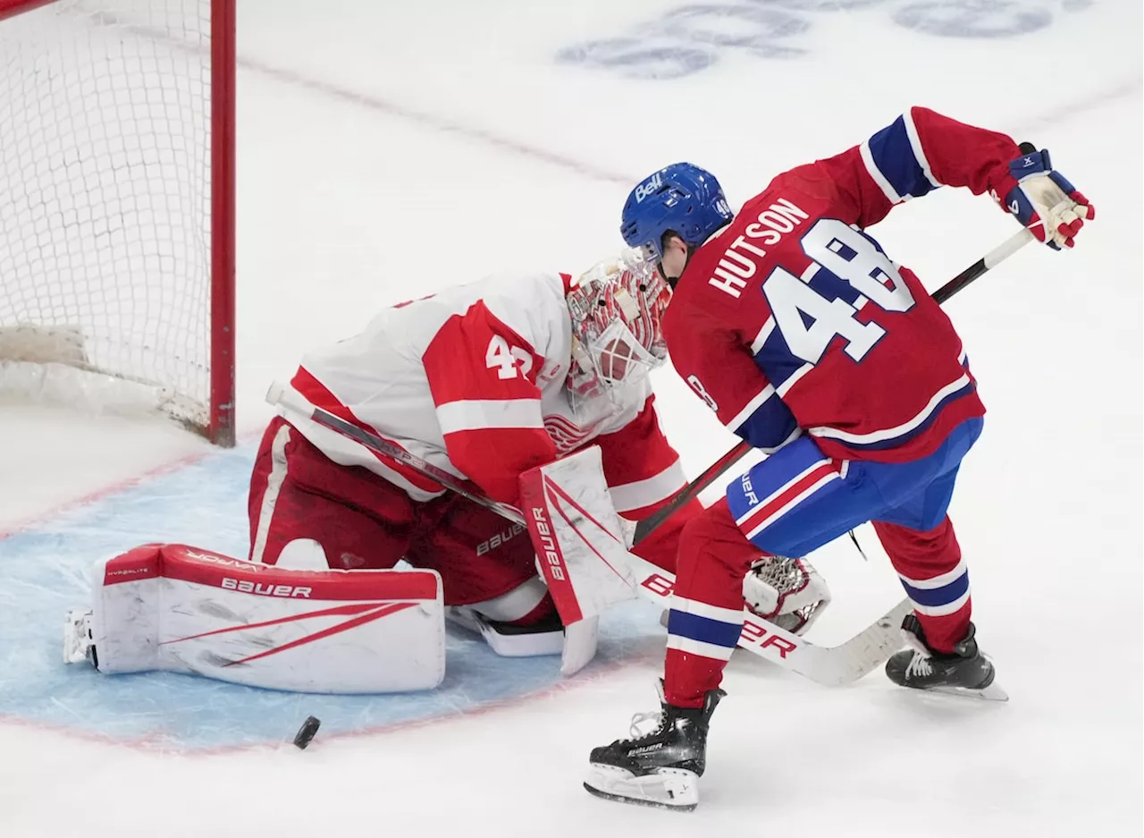 Canadiens’ Hutson, Mailloux, Reinbacher battle for NHL roster spots at rookie camp