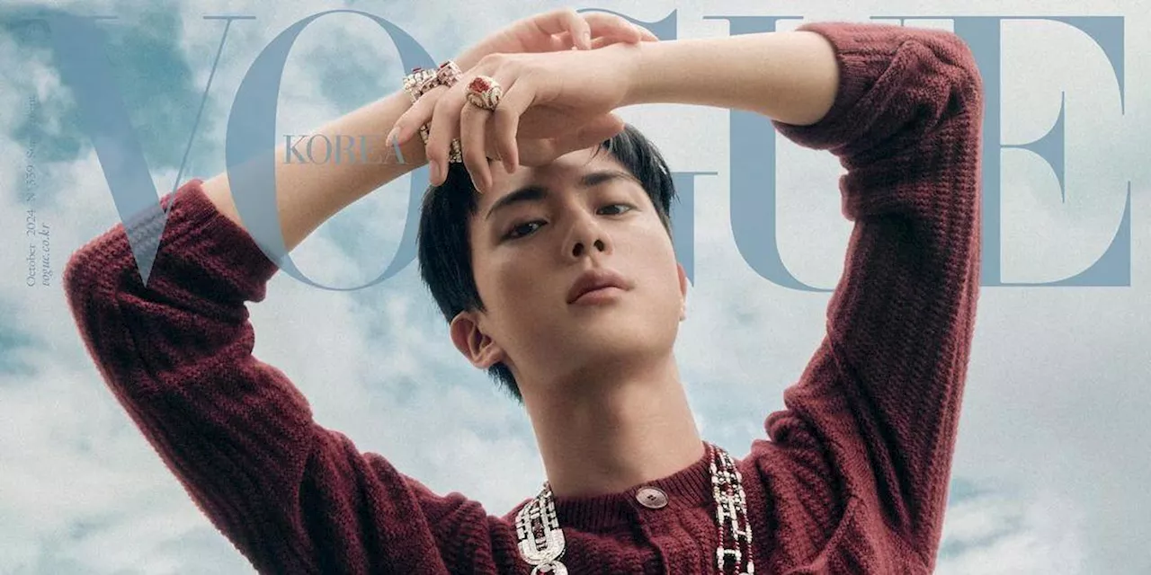 Jin of BTS graces special cover of Vogue Korea