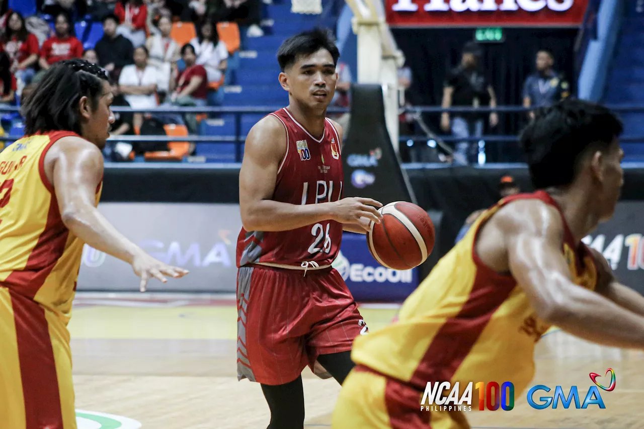 LPU's JM Bravo ruled out for the rest of NCAA Season 100 due to injury