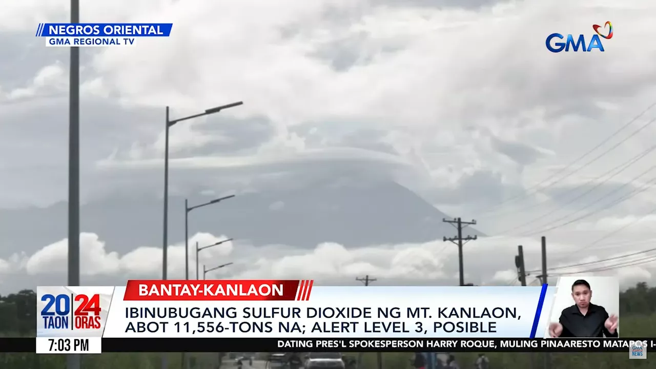 Residents near Mt. Kanlaon on edge due to danger signs from volcano