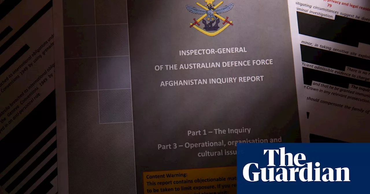 Australian military officers to be stripped of honours after alleged war crimes under their command