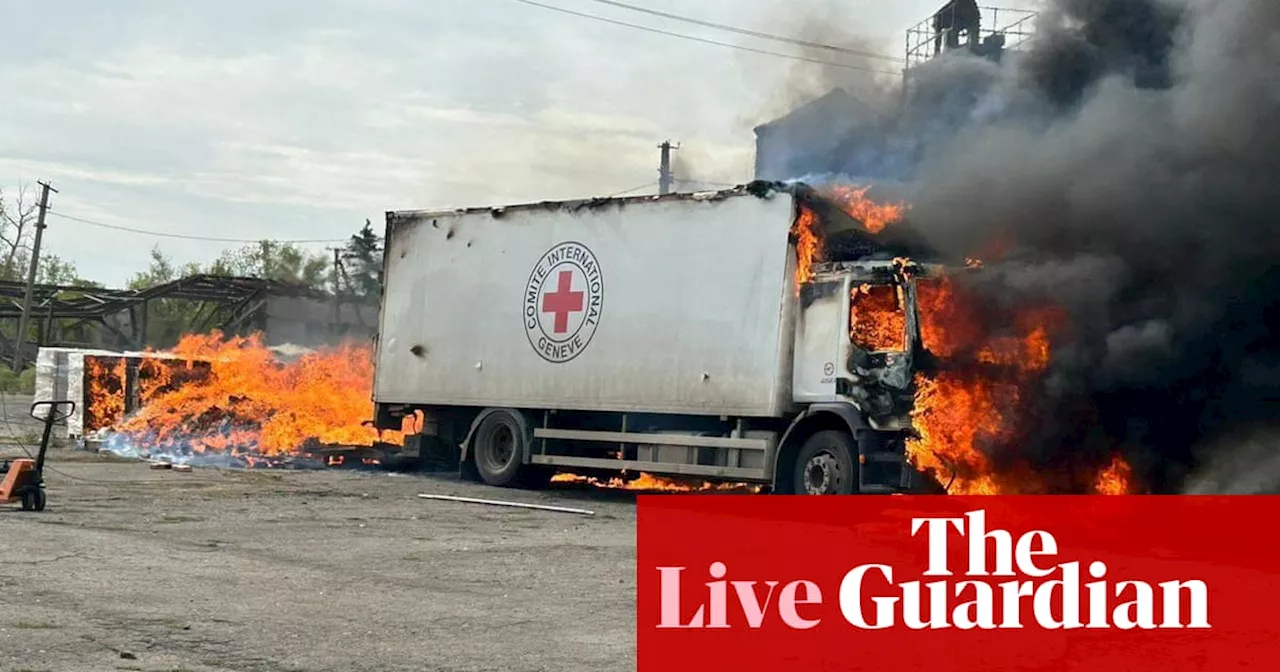 Russia-Ukraine war: Red Cross confirms three of its staff killed as Zelenskiy blames Russia