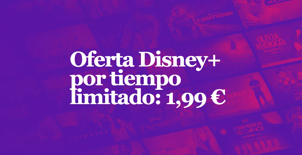 Disney+ por solo 1,99 euros durante tres meses