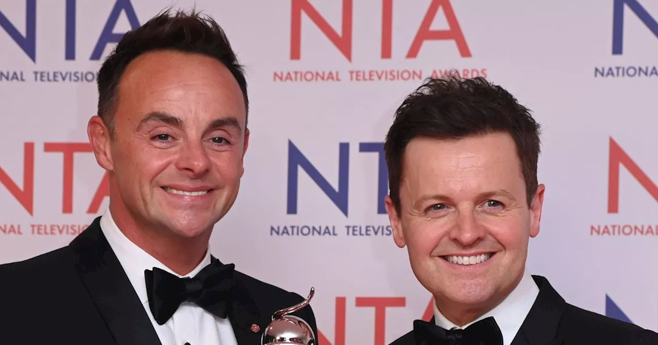 Ant and Dec tease retirement after historic National Television Awards win