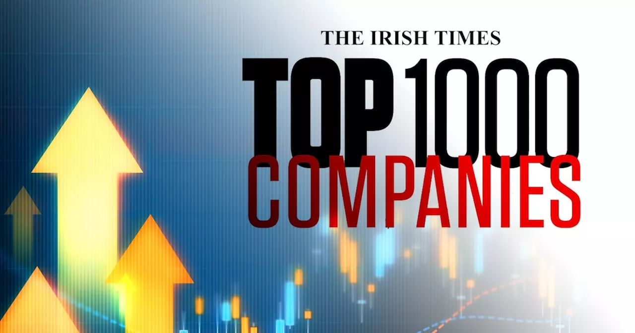 Ireland’s top 1,000 companies: One hugely profitable firm leads the way with Big Tech topping list