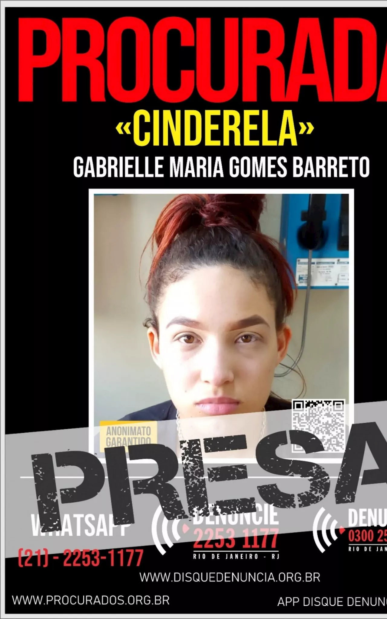 ‘Cinderela’, integrante de quadrilha de roubo e furto, é presa no Centro