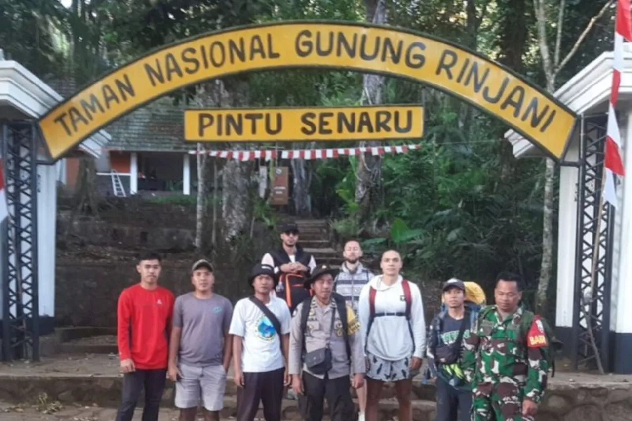 WN Rusia Hilang di Gunung Rinjani, Tim Pencari Dibentuk