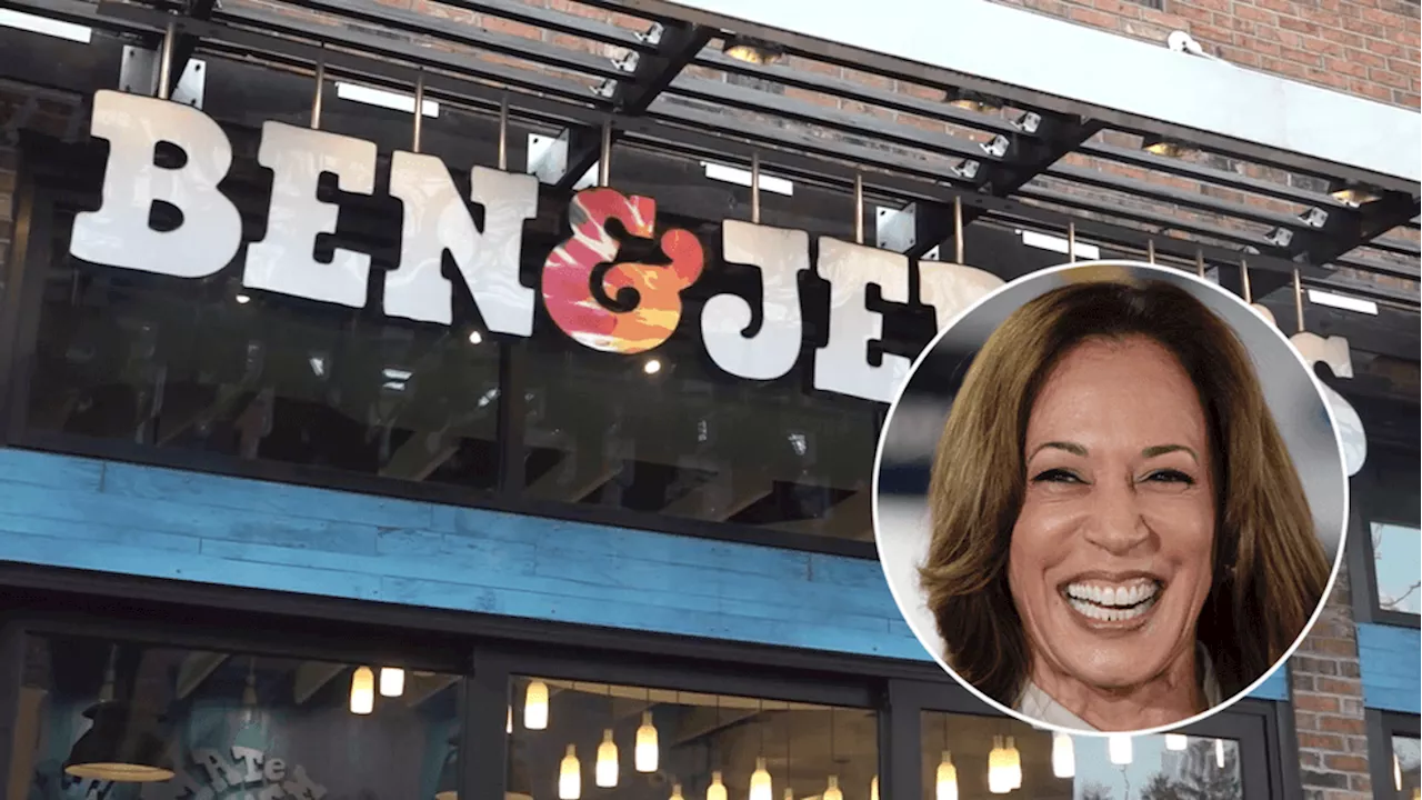 Ben & Jerry's co-founders create Kamala Harris-themed ice cream flavor