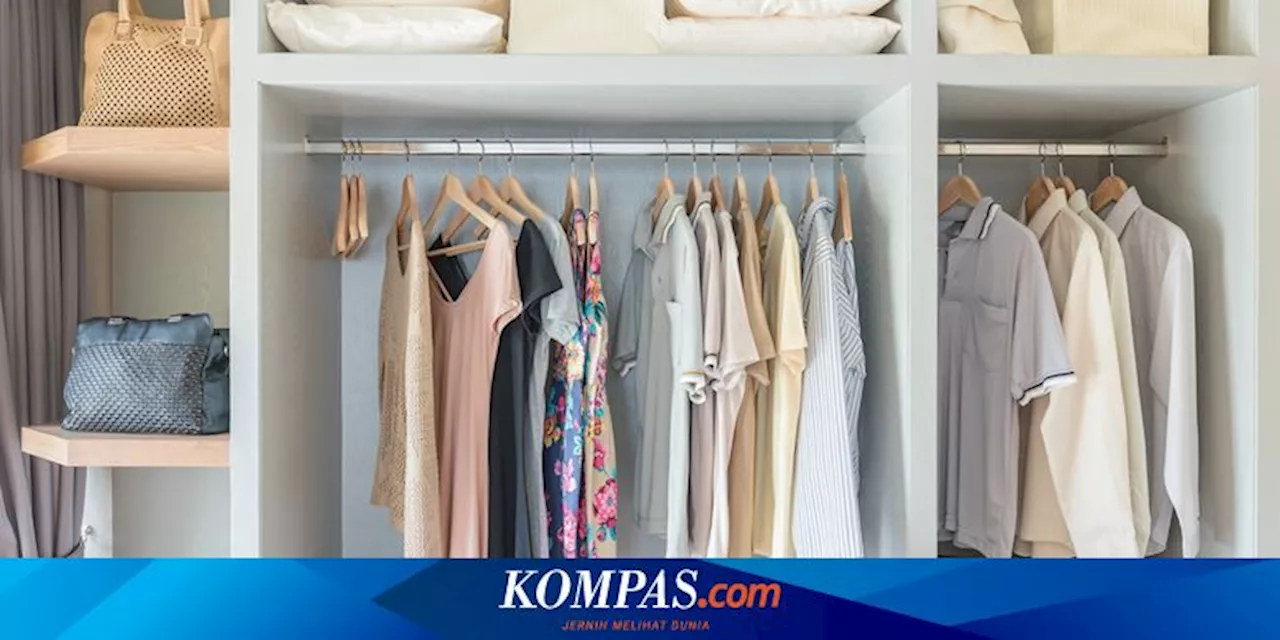 5 Ide Menyimpan Pakaian Tanpa Lemari, Cocok untuk Kamar Sempit