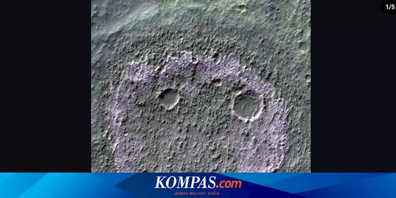 Astronom Temukan Endapan Garam Bergambar 'Wajah Tersenyum' di Mars, Tanda Ada Kehidupan?