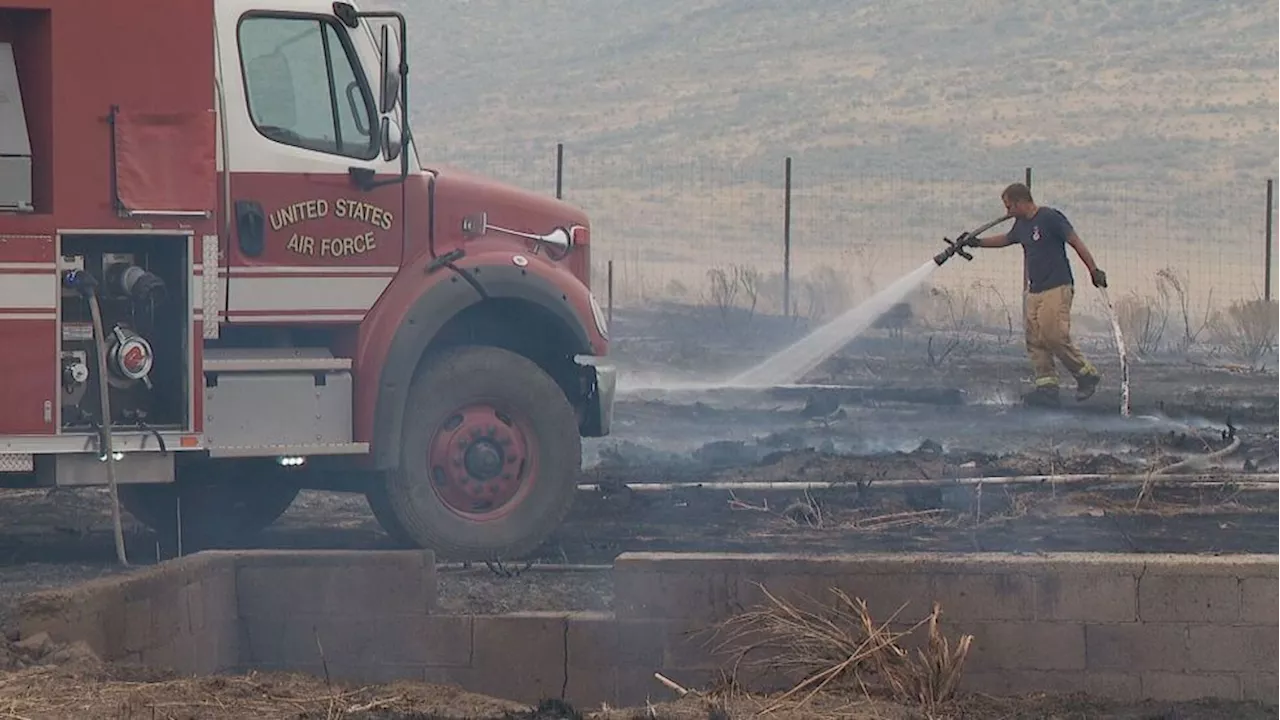 High winds, low humidity fuel multiple fires burning across Utah