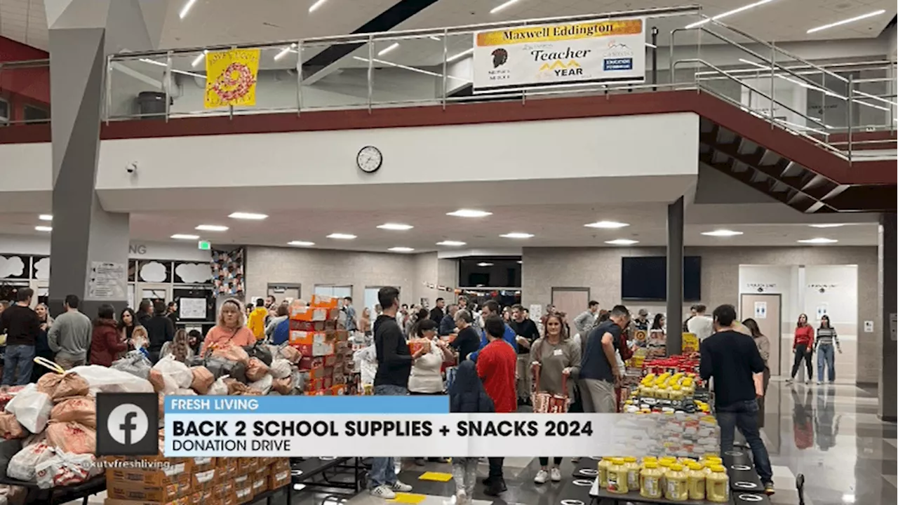 The impact of KUTV's Back-2-School Supplies + Snacks drive