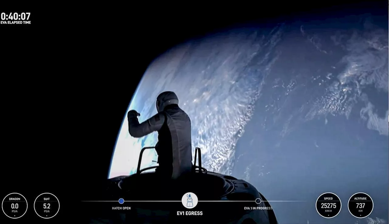 Deux membres de la mission Polaris Dawn de SpaceX se sont aventurés hors de leur vaisseau