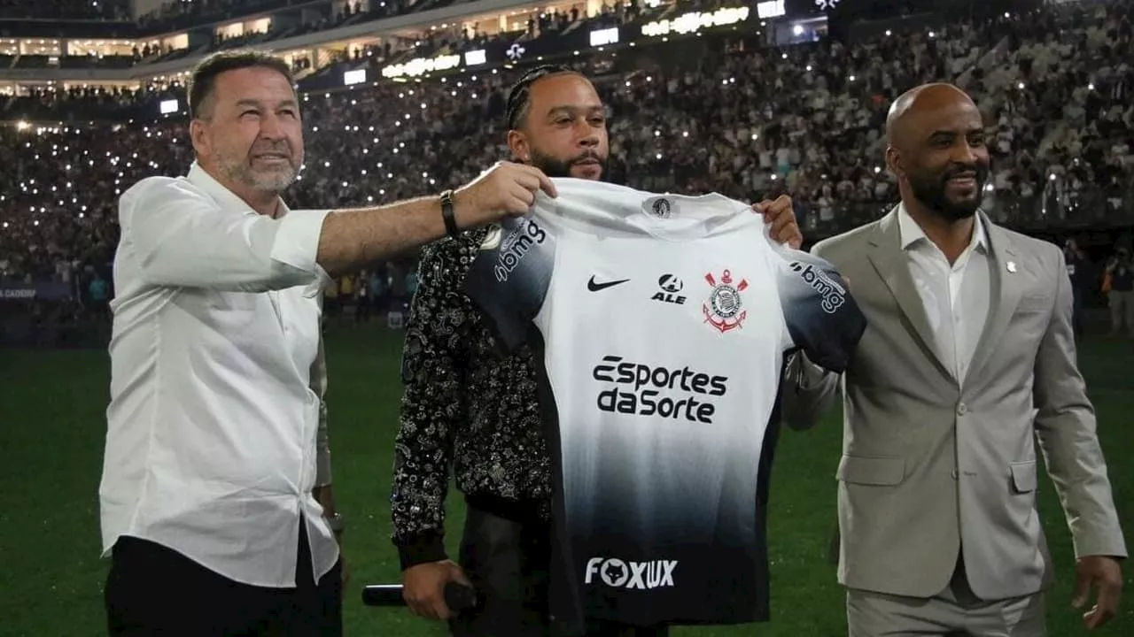 Assista ao vivo: Corinthians apresenta Memphis Depay na Neo Química Arena