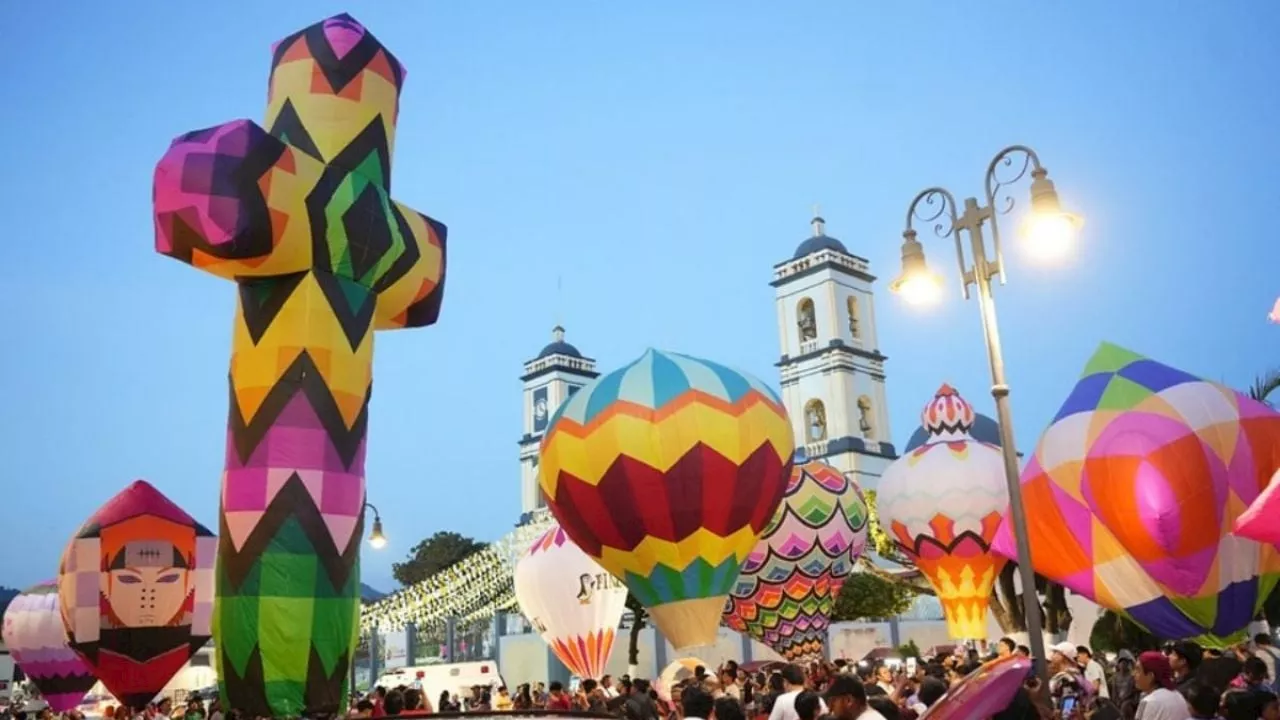 Fin de semana en el Festival Internacional del Globo en San Andrés Tuxtla; aquí la cartelera