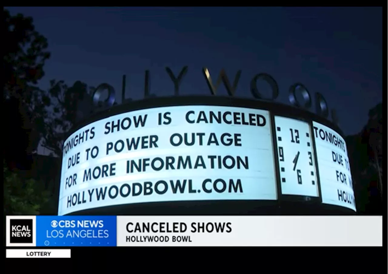 Hollywood Bowl Cancels Show after Heat Wave Melts Southern California Grid