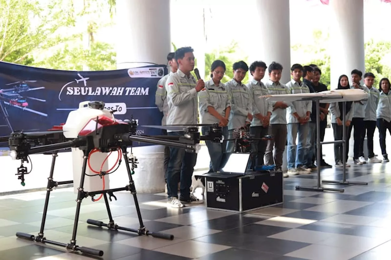 Mahasiswa Universitas Syiah Kuala Wakili Aceh di Kompetisi Robot Terbang Nasional Di Yogyakarta