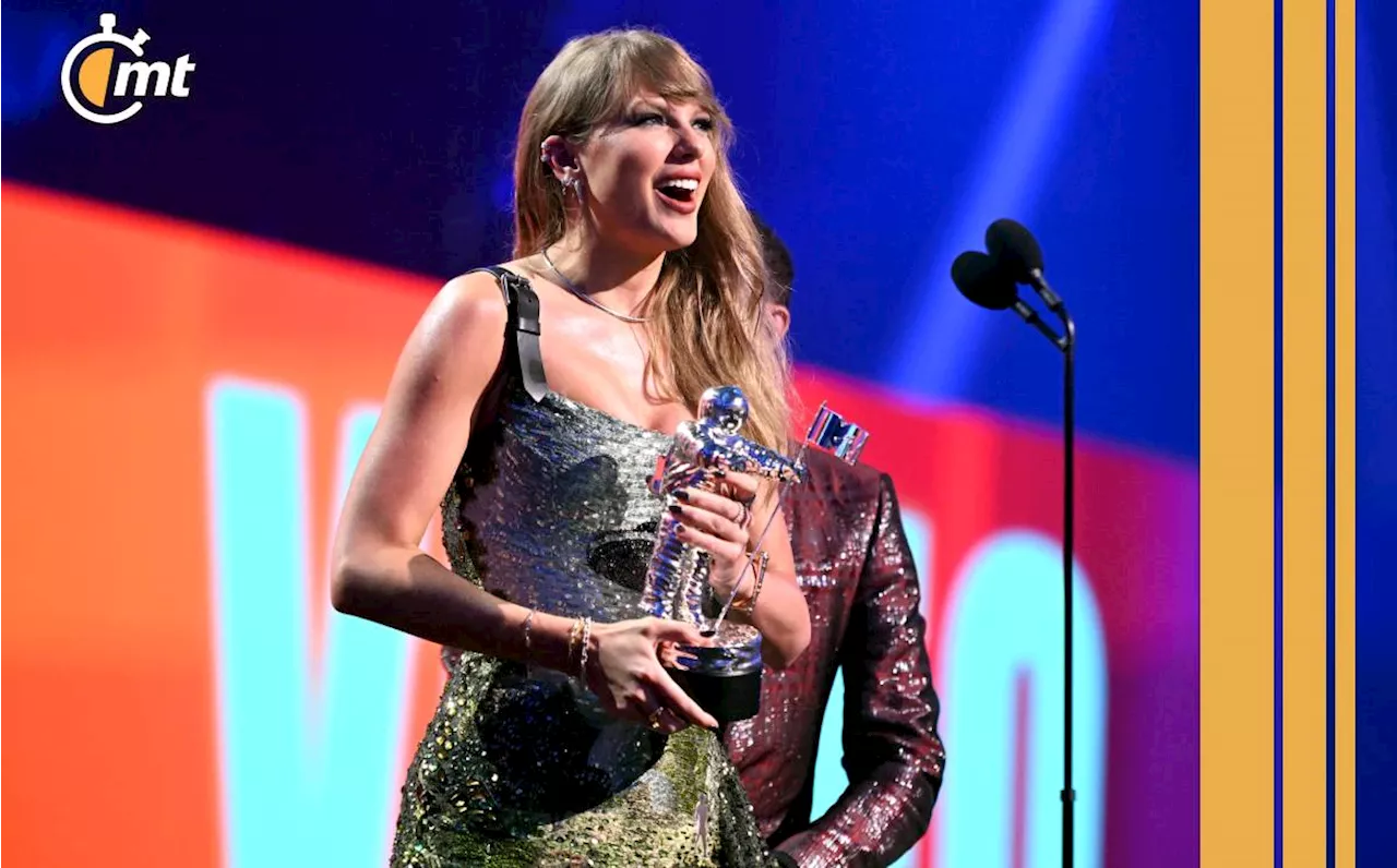 Taylor Swift arrasa en los MTV VMA y dedica palabras a Travis Kelce