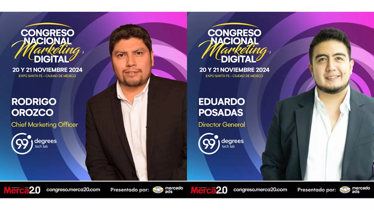 Descubre el futuro del marketing con Eduardo Posadas y Rodrigo Orozco en el CNMD 2024