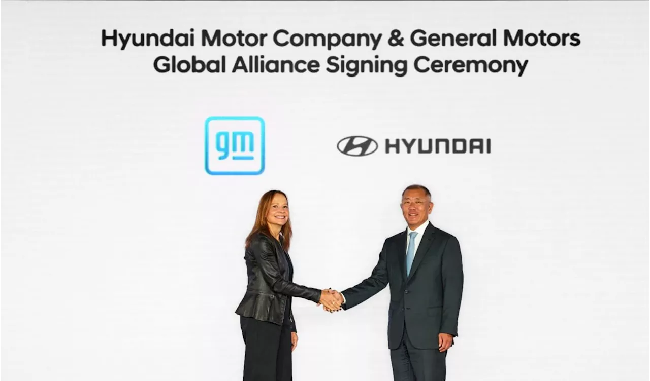 GM and Hyundai agree to explore collaboration on vehicles and manufacturing to reduce capital spending