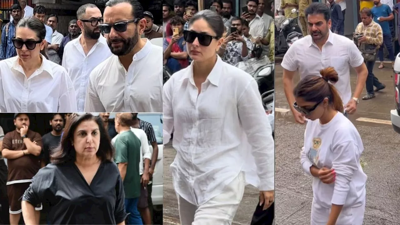 Malaika Arora Father Funeral: मलाइका का गम बांटने पत्नी शूरा संग पहुंचे अरबाज, अंतिम विदाई देने पहुंचे ये सेलेब्स