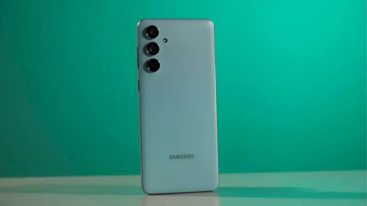 Samsung डुअल-टोन, ग्लॉसी फिनिश के साथ गैलेक्सी M55s 5G फोन होने जा रहा लॉन्च