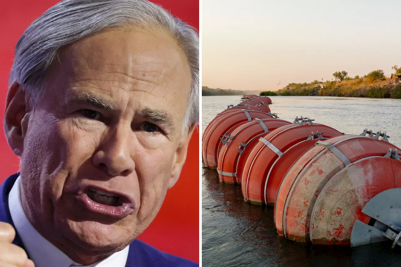 Greg Abbott Says Texas 'Won't Back Down' After Migrant Buoy Barrier Win