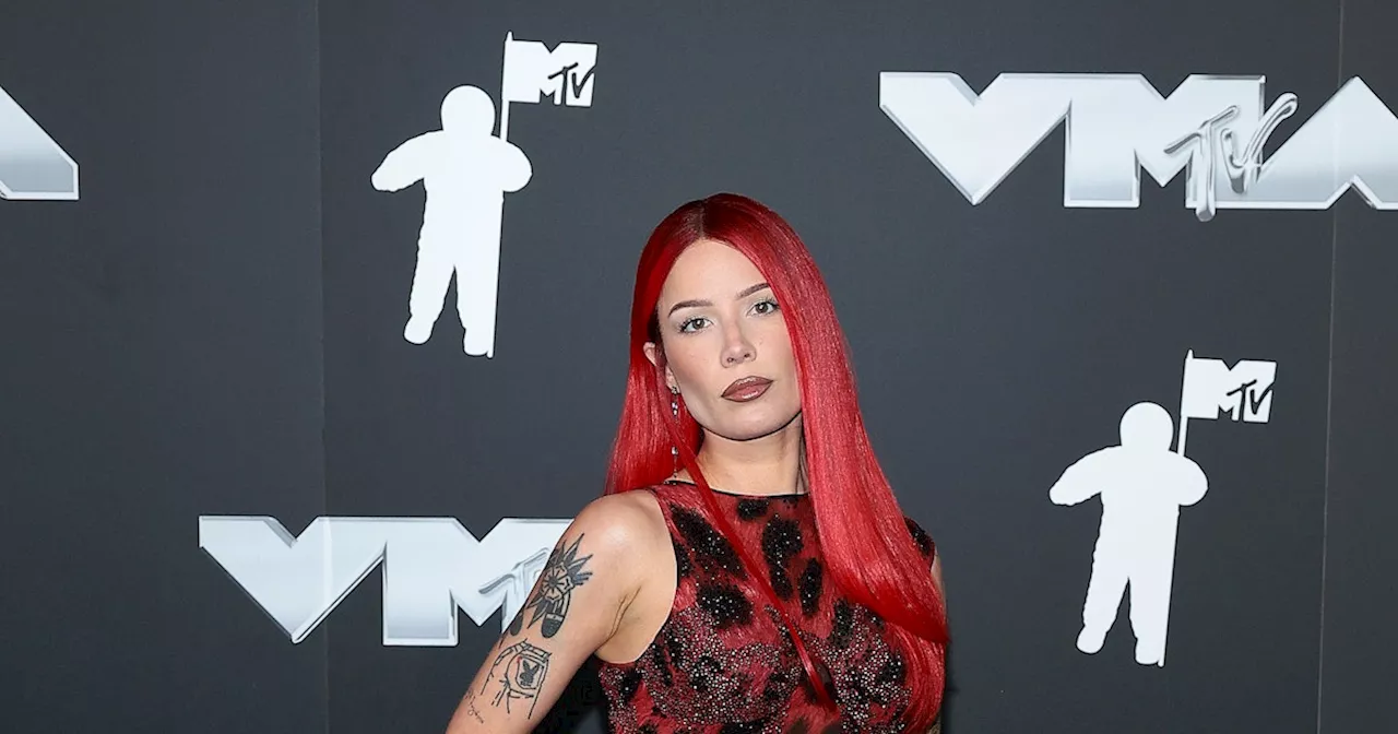 Halsey Versace Vintage Dress VMAs 2024 Red Carpet