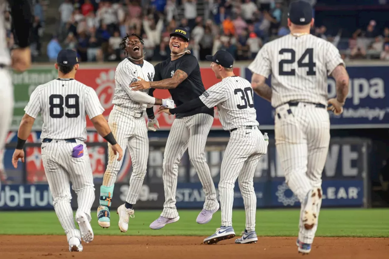 Jazz Chisholm's walk-off infield hit in 11th propels Yankees to thrilling win over Royals