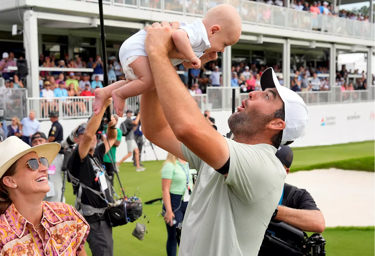 Scottie Scheffler reveals physical toll of being new dad during PGA Tour season