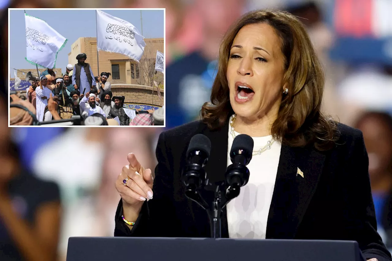 Stop lying about Afghanistan, Kamala — your weakness wrecked Trump's plan