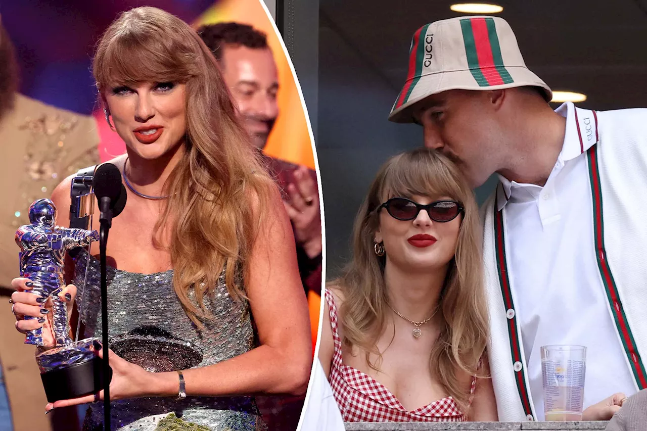 Taylor Swift gushes over 'boyfriend' Travis Kelce in VMAs 2024 speech — urges fans to vote in presidential election