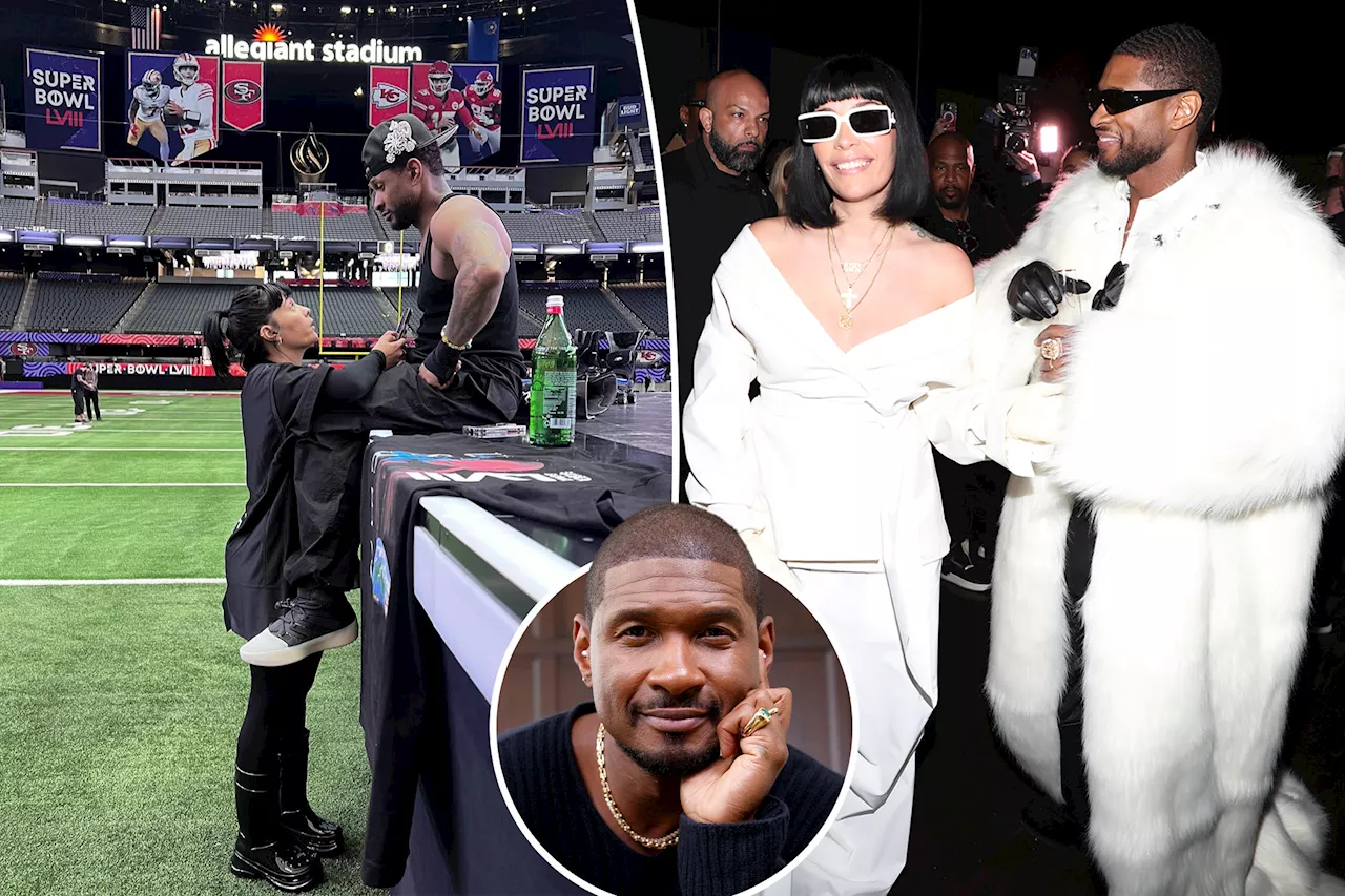 Usher admits his post-Super Bowl surprise wedding was 'abrupt': 'We decided at the last minute to do it'