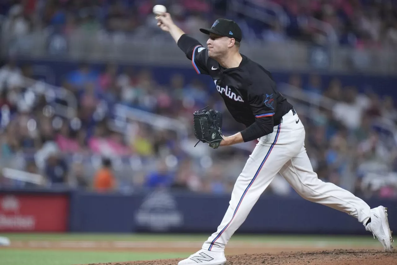 Blue Jays pick up de Geus off waivers from Marlins, option him to triple-A Buffalo