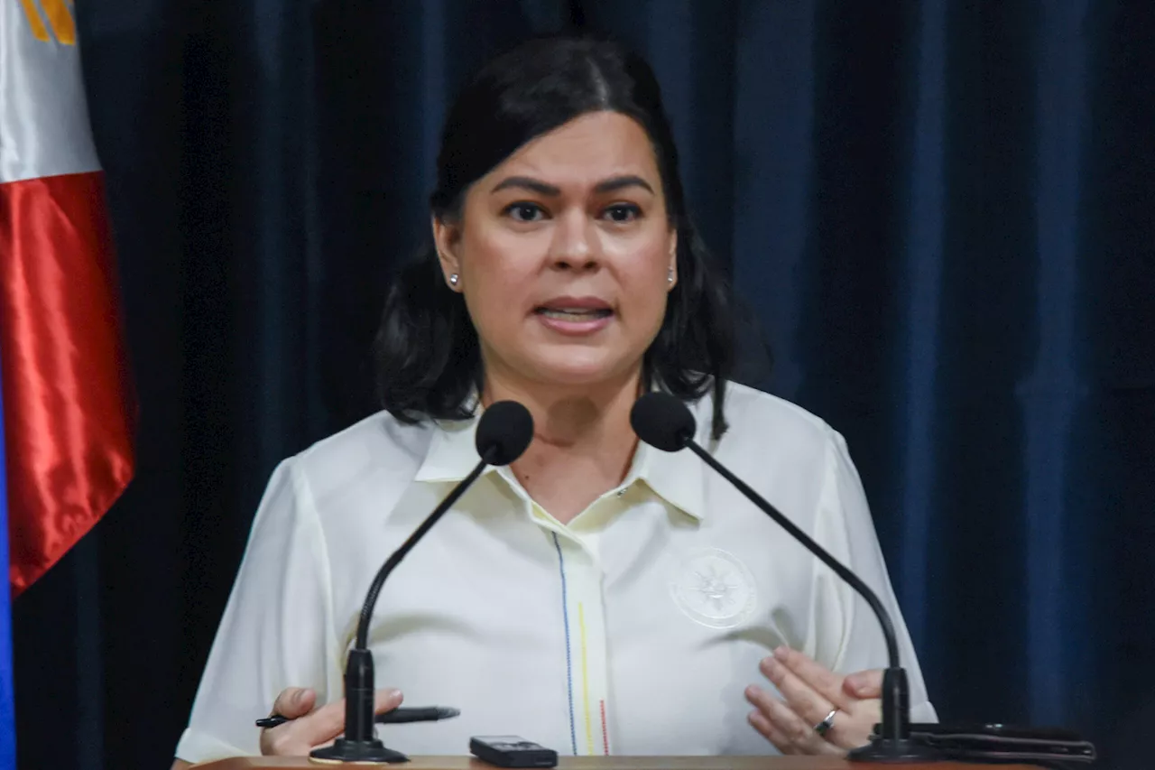 House panel slashes proposed 2025 budget of Sara Duterte’s OVP by P1.3 billion