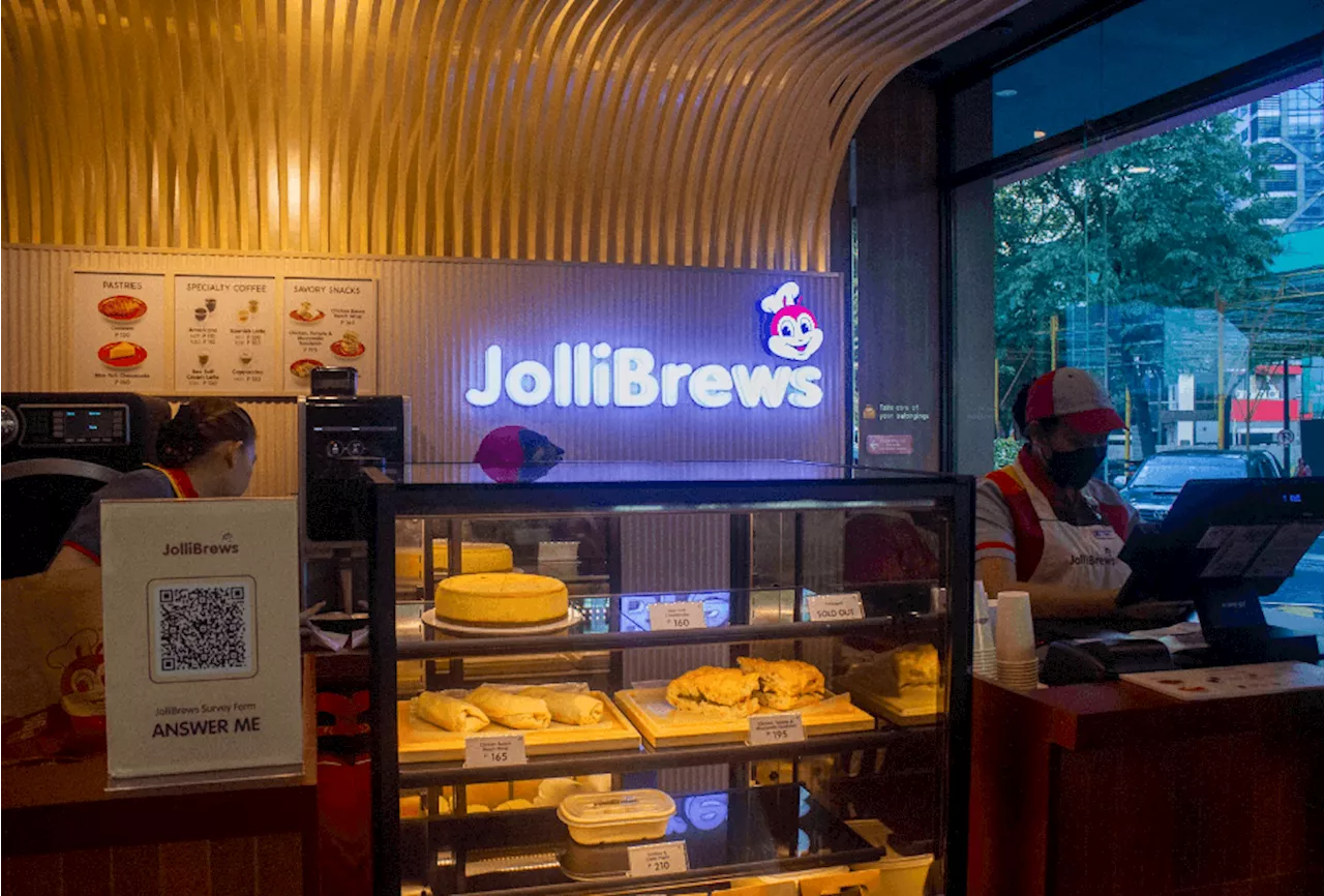 LOOK: Jollibee opens first JolliBrews café in BGC