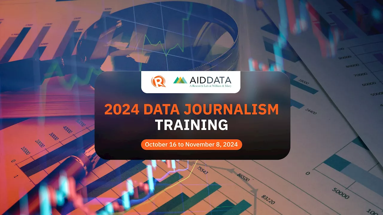 Rappler, AidData launch data journalism training for Filipino journalists, students